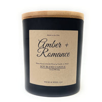 Amber + Romance 1 Wick Candle