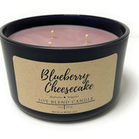 Blueberry Cheesecake 3 Wick Candle