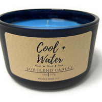 Cool + Water 3 Wick Candle