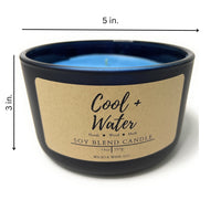 Cool + Water 3 Wick Candle