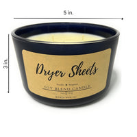 Dryer Sheets 3 Wick Candle
