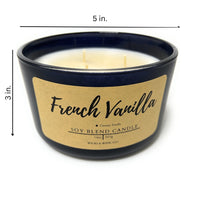 French Vanilla 3 Wick Candle