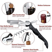 STAINLESS STEEL WINE ACCESSORY SET