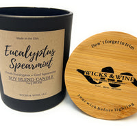 Eucalyptus Spearmint 1 Wick Candle