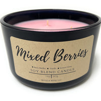 Mixed Berries 3 Wick Candle