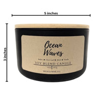 Ocean Waves 3 Wick Candle