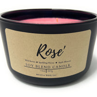 Rose’ 3 Wick Candle