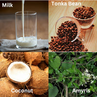 Sweet Amber & Coconut 3 Wick Candle