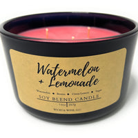 Watermelon + Lemonade 3 Wick Candle
