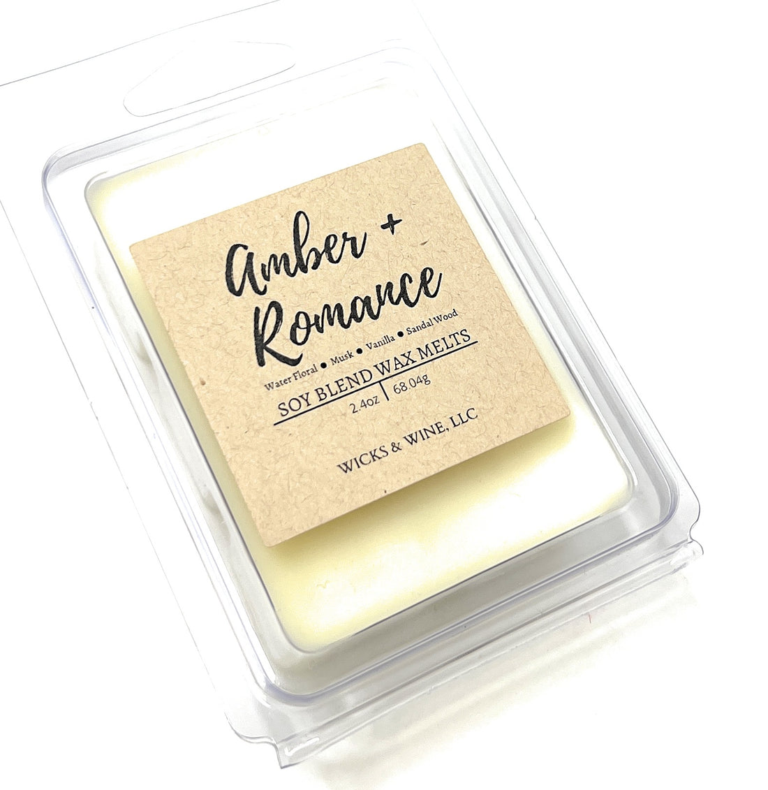 Amber + Romance Wax Melts