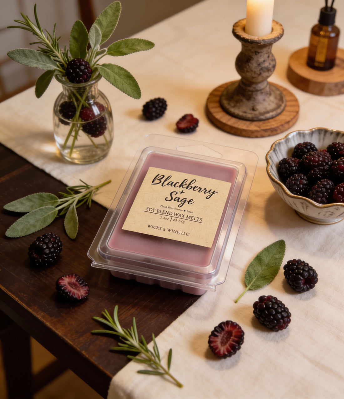 Blackberry + Sage Wax Melts