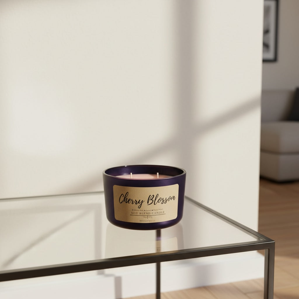 Cherry Blossom 3 Wick Candle