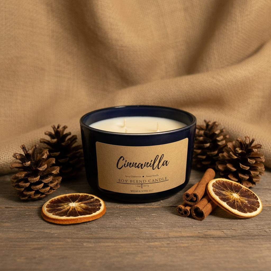 Cinnanilla 3 Wick Candle