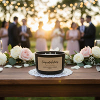 Congratulations 3 Wick Candle