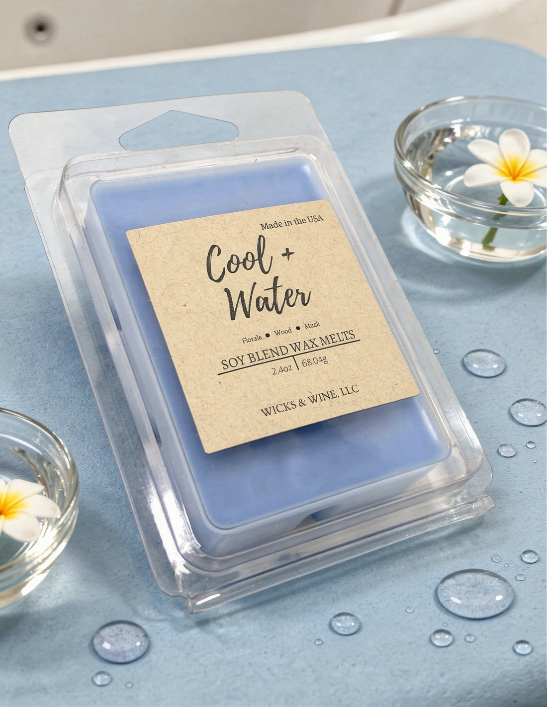 Cool + Water Wax Melts