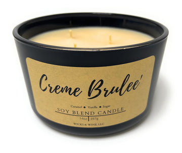 Crème Brûlée 3 Wick Candle