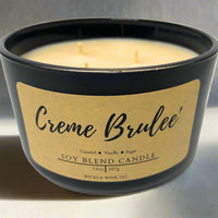 Crème Brûlée 3 Wick Candle