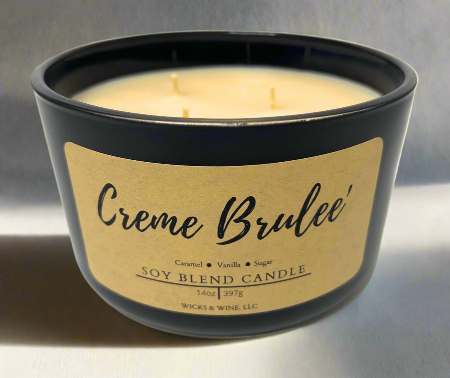 Crème Brûlée 3 Wick Candle