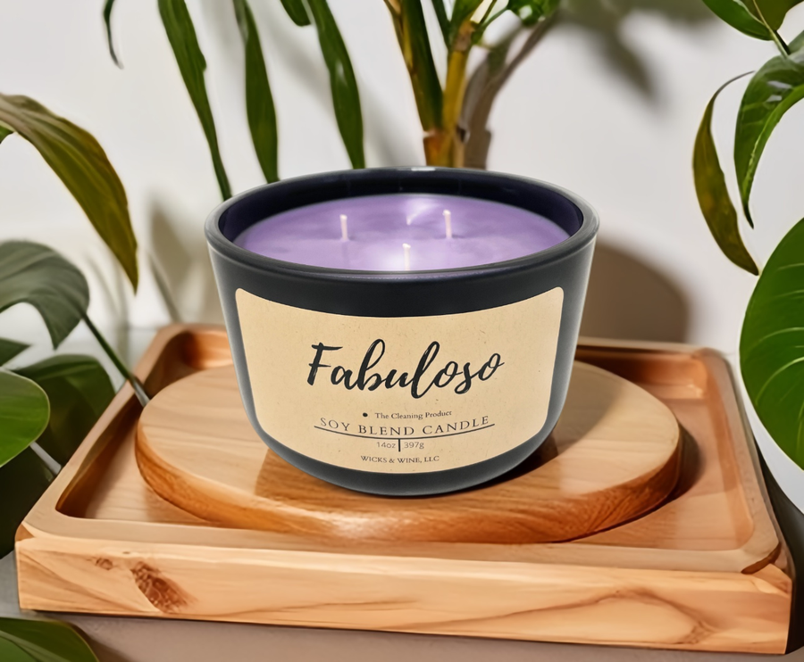 Fabuloso 3 Wick Candle