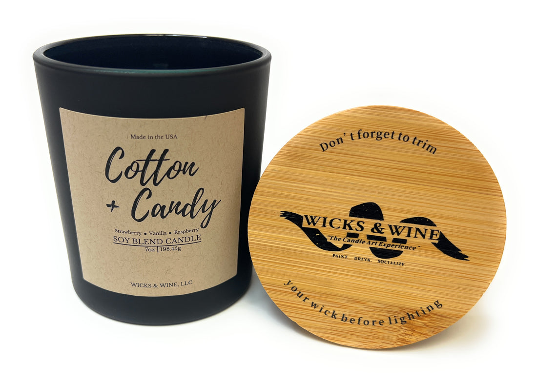 Cotton + Candy 1 Wick Candle