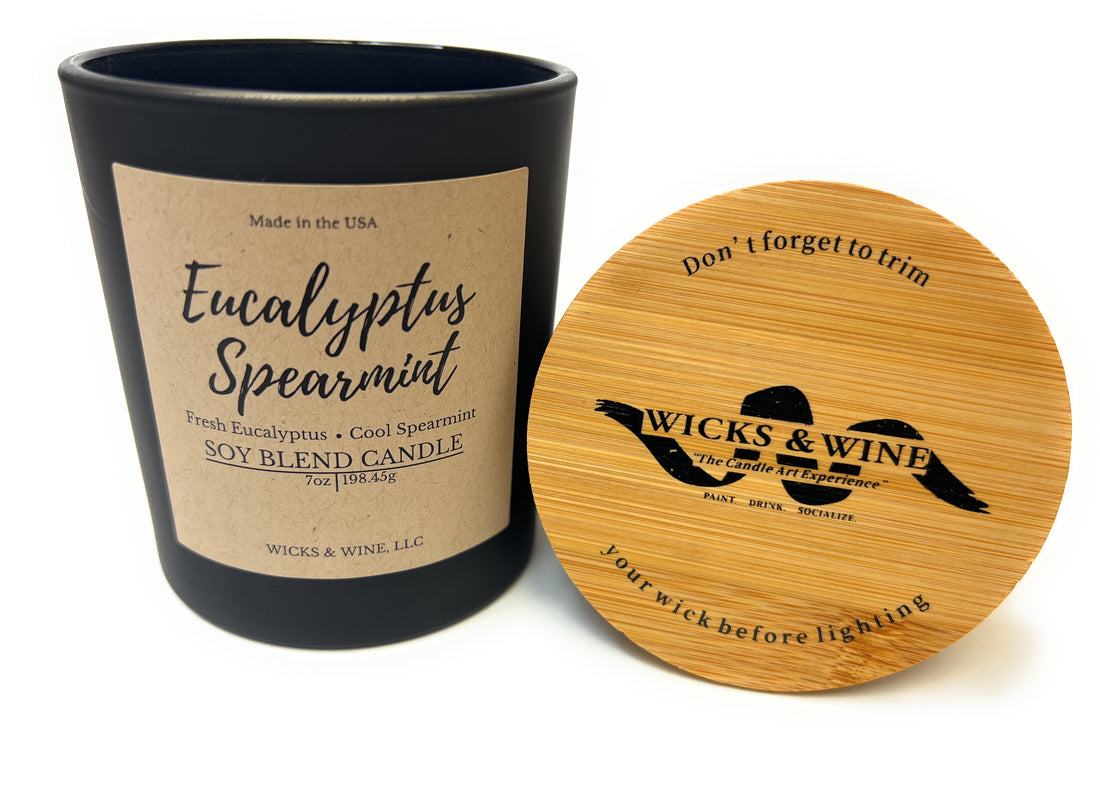 Eucalyptus Spearmint 1 Wick Candle