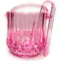 Diamond Embossed Bucket & Tongs