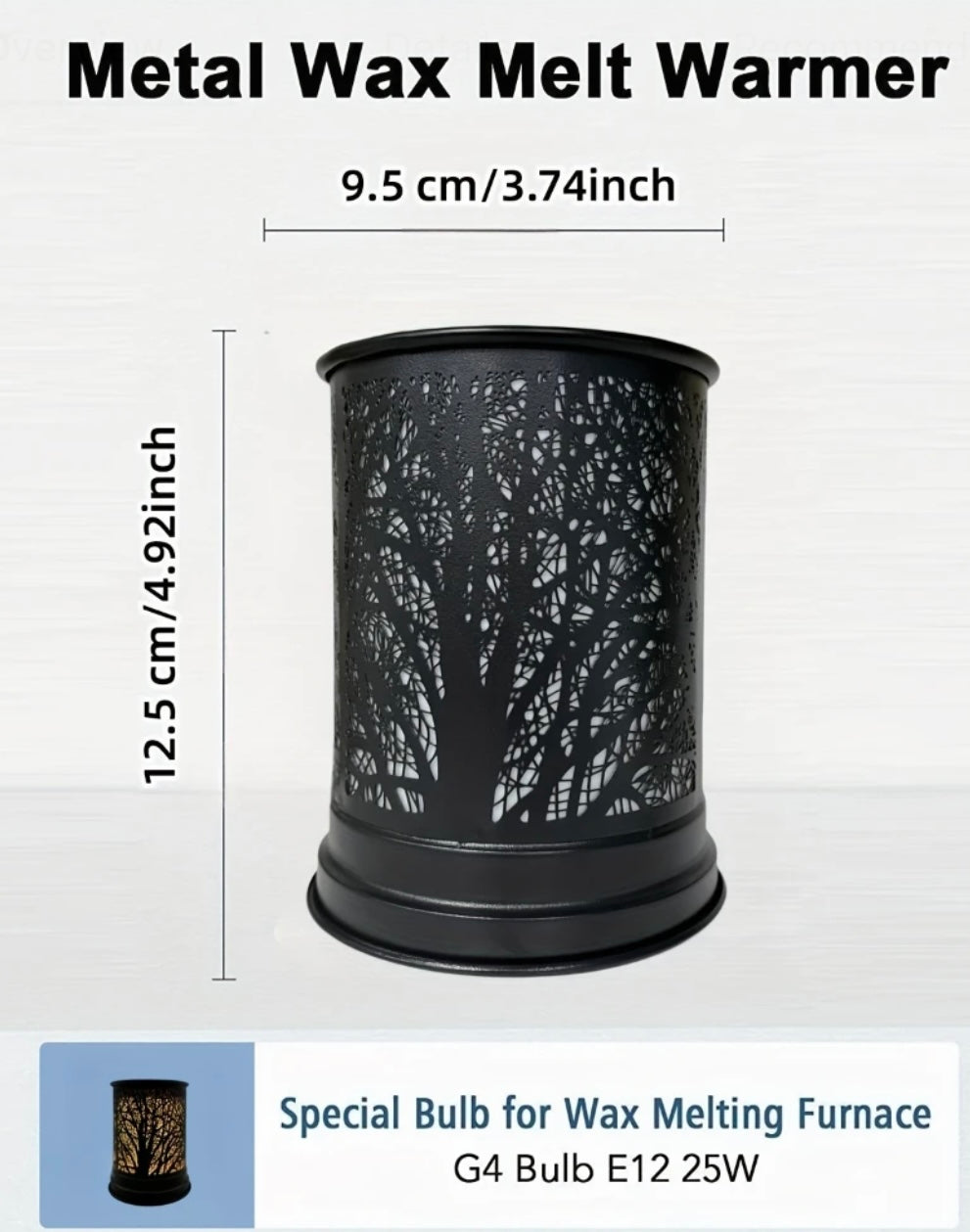Metal Tree Branch Wax Melt Warmer