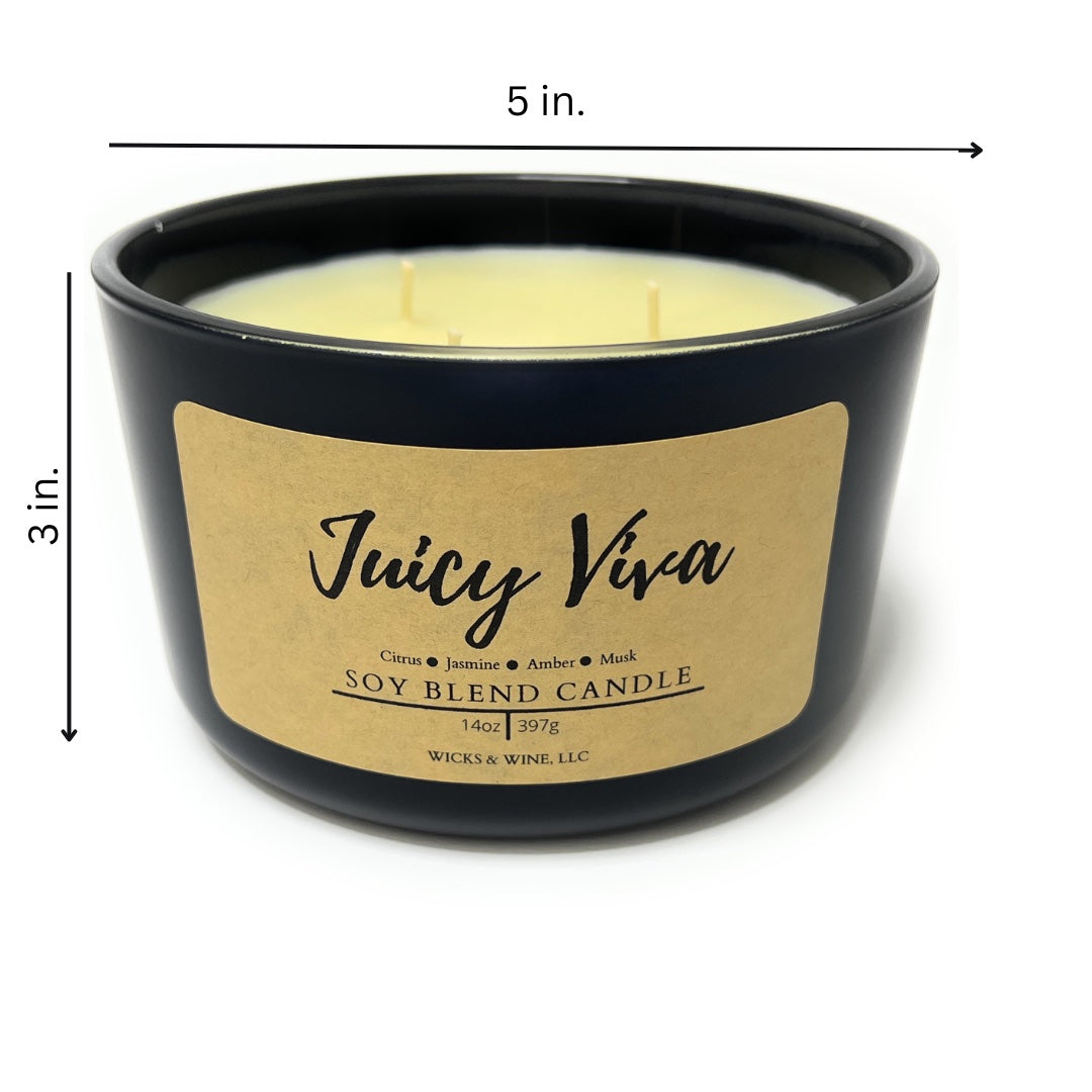 Juicy Viva 3 Wick Candle