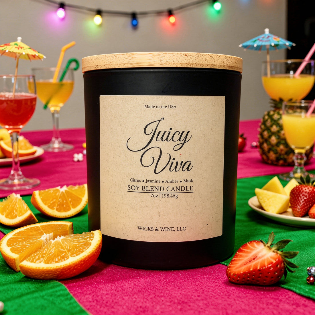 Juicy Viva 1 Wick Candle
