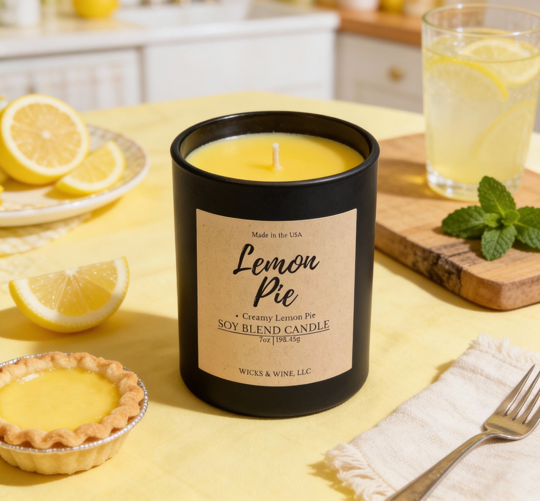 Lemon Pie 1 Wick Candle