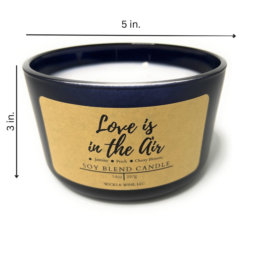 Love is in the Air 3 Wick Candle