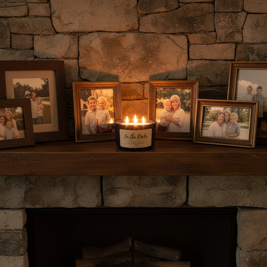 On the Rocks 3 Wick Candle