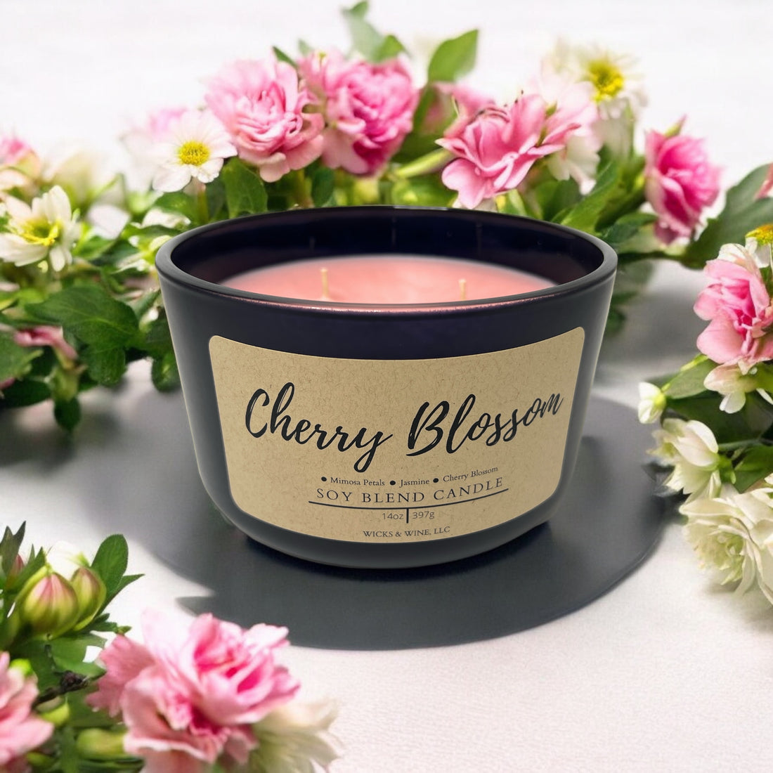 Cherry Blossom 3 Wick Candle