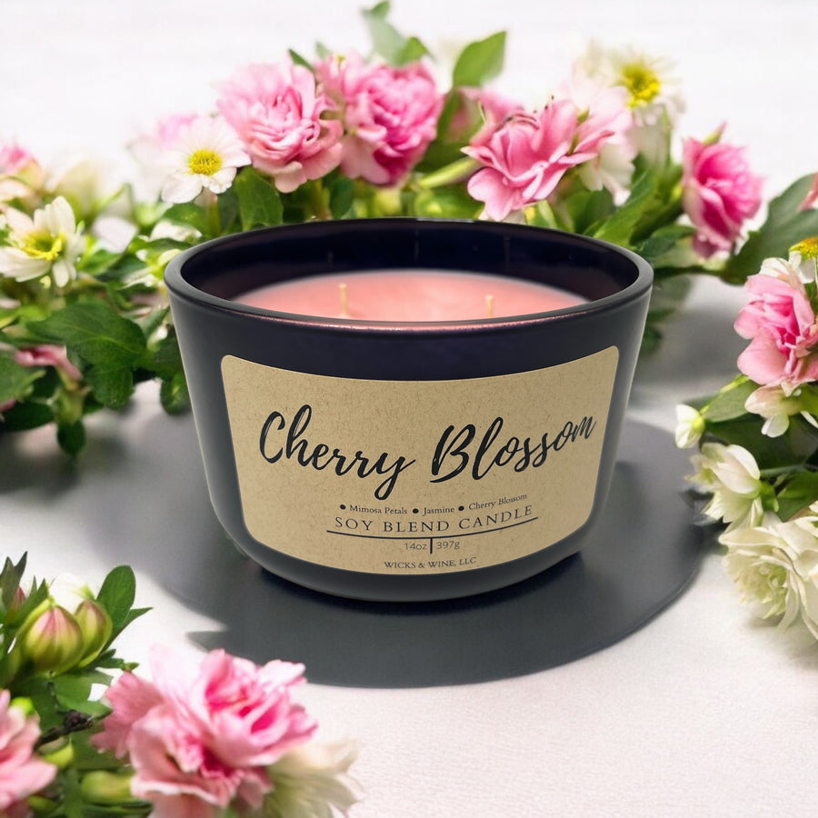 Cherry Blossom 3 Wick Candle