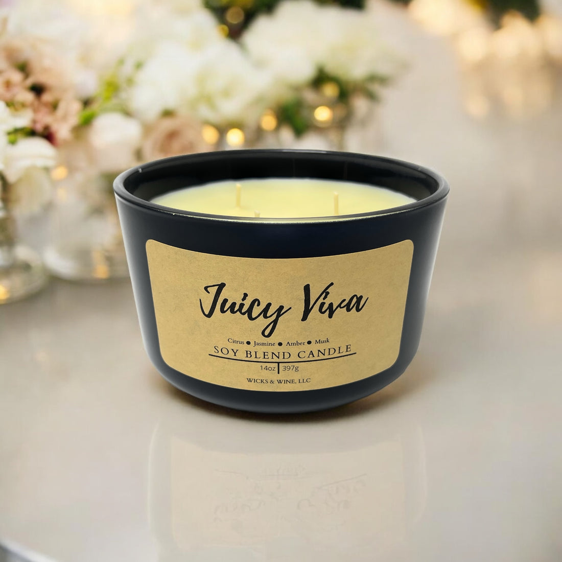 Juicy Viva 3 Wick Candle