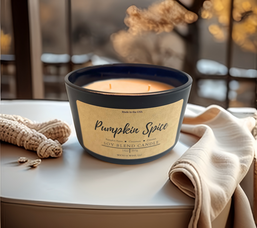 Pumpkin Spice 3 Wick Candle