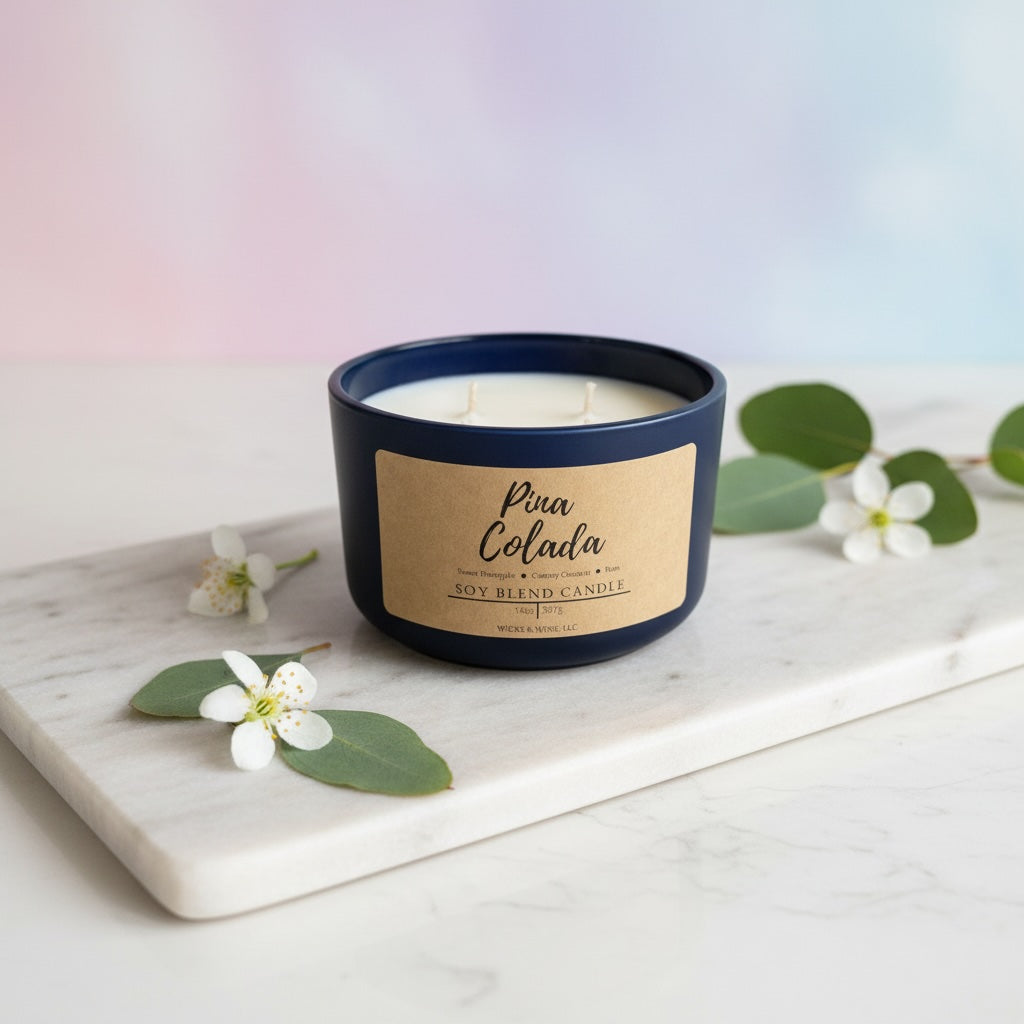 Pina Colada 3 Wick Candle