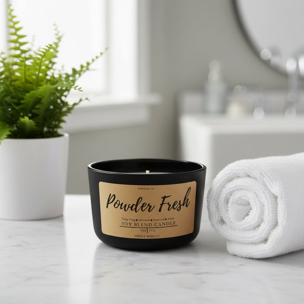 Powder Fresh 3 Wick Candle