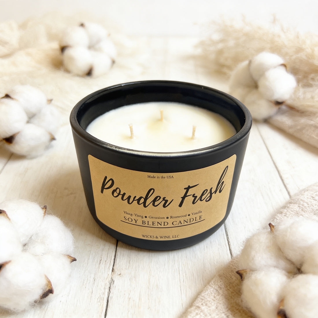 Powder Fresh 3 Wick Candle