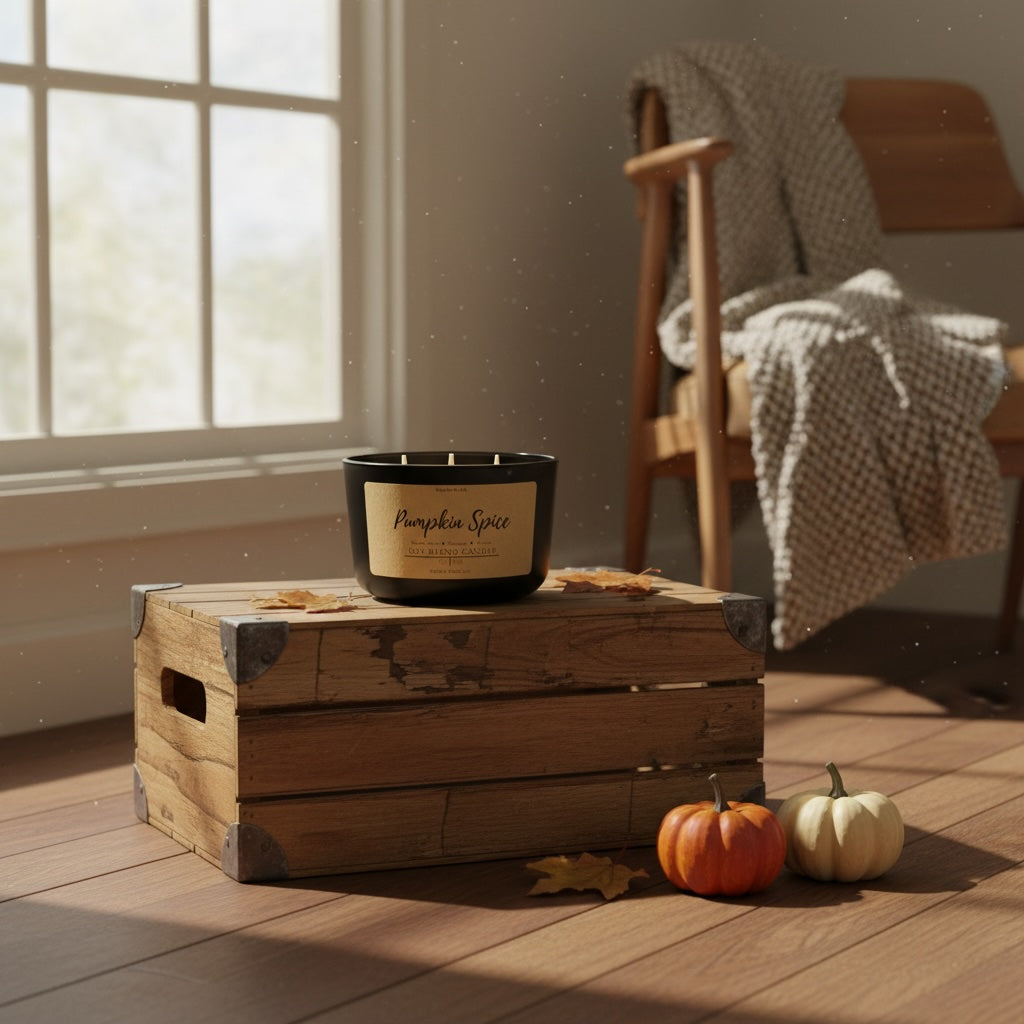 Pumpkin Spice 3 Wick Candle