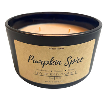 Pumpkin Spice 3 Wick Candle