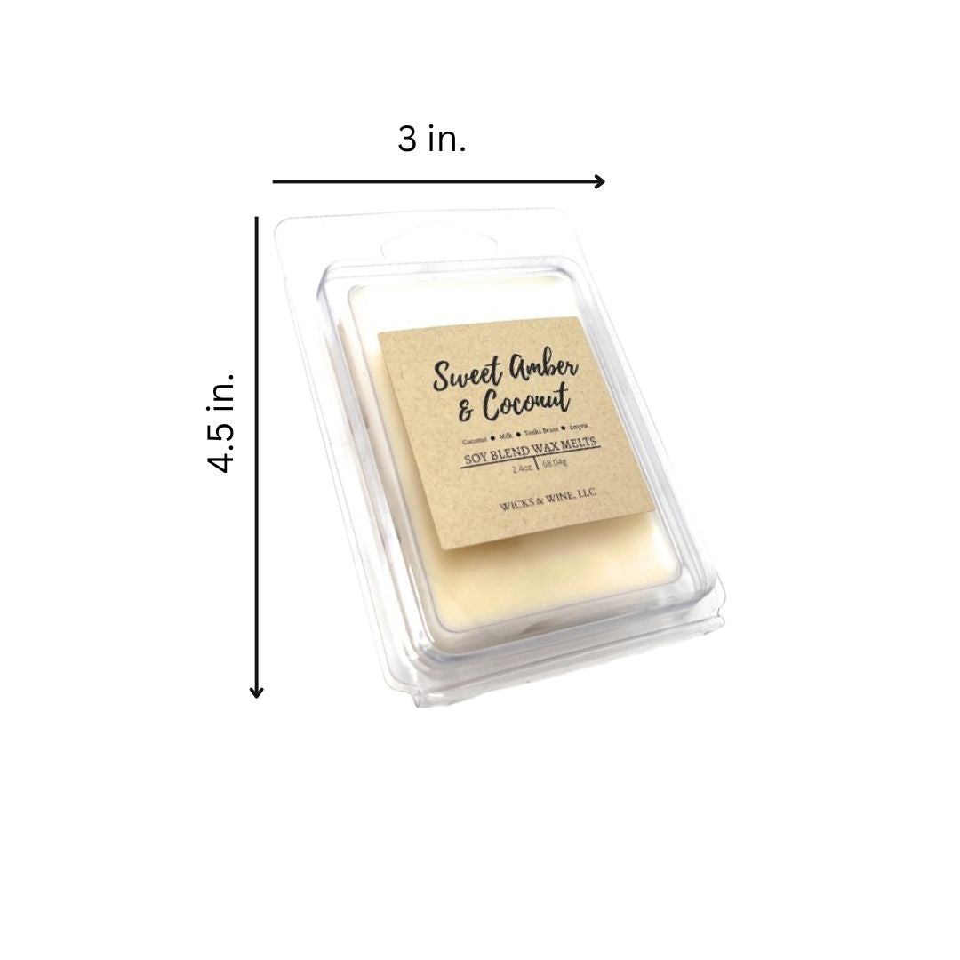 Sweet Amber & Coconut Wax Melts