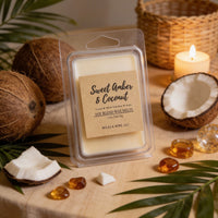 Sweet Amber & Coconut Wax Melts