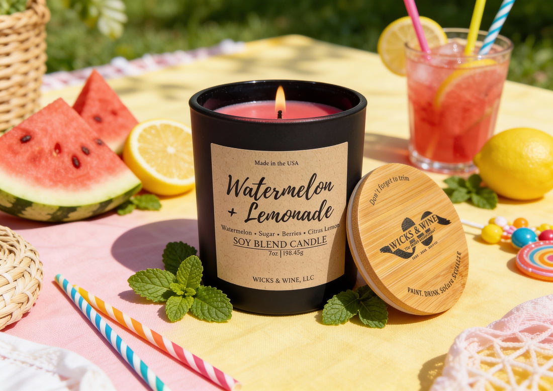 Watermelon + Lemonade 1 Wick Candle