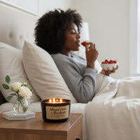 Whipped Cream & Strawberries 3 Wick Candle