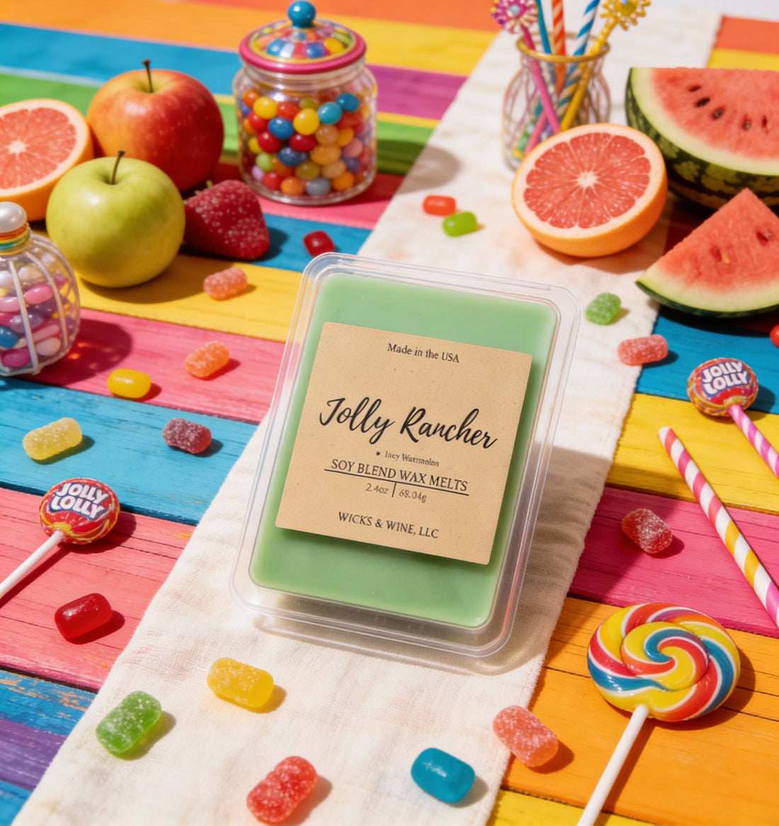 Jolly + Rancher Wax Melts