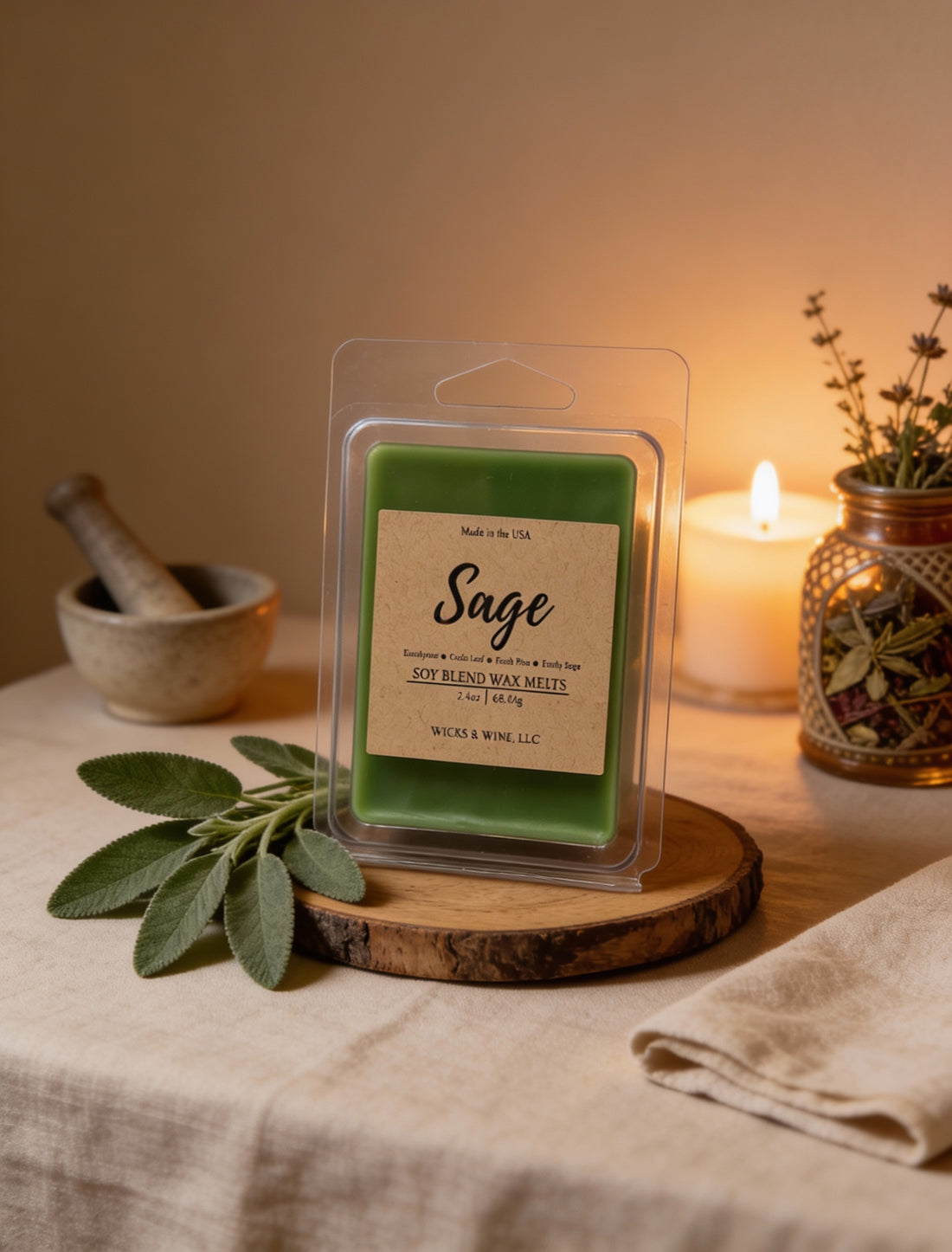 Sage Wax Melts